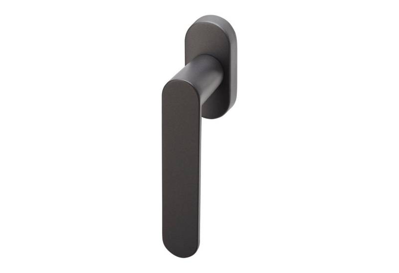 SO-TECH® Fenstergriff SAM Fensterolive auf Oval-Rosette Fensterbeschlag, anthrazit Fensterbeschlag mit Befestigungsmaterial von SO-TECH®