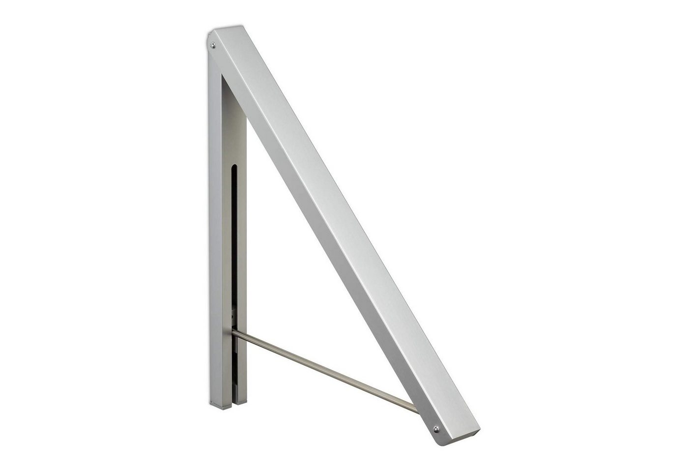 SO-TECH® Garderobe Klappbarer Kleiderbügelhalter Aluminium eloxiert (1 St), Bügelhalter Kleiderlüfter Garderobenstange von SO-TECH®