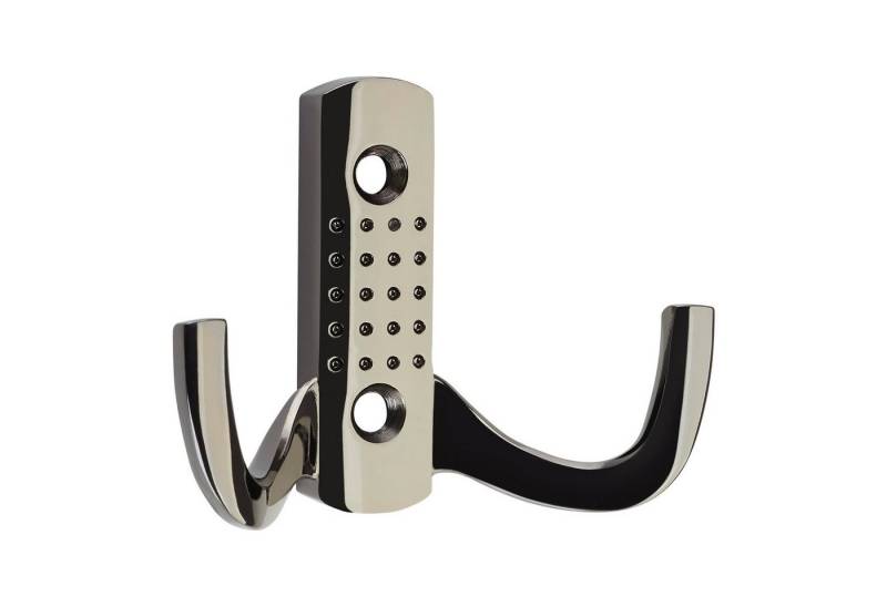 SO-TECH® Garderobenhaken JASMIN STRONG - extra stabile Ausführung (1 St), Variante kurz Chrom dunkel von SO-TECH®