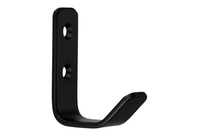 SO-TECH® Garderobenhaken Kleiderhaken ALBA echt Edelstahl schwarz von SO-TECH®