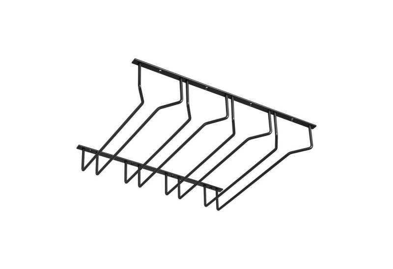 SO-TECH® Gläserhalter schwarz / Chrom poliert - verschiedene Ausführungen von SO-TECH®