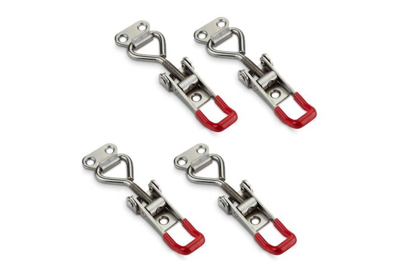 SO-TECH® Kastenriegelschloss Spannverschluss, verstellbarer Schnellspanner, (4-tlg), M5 (Haltekraft 165 kg), Edelstahl SS304 von SO-TECH®