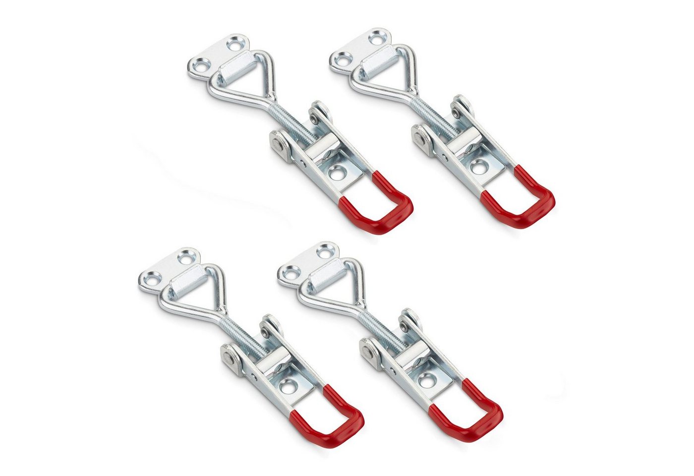 SO-TECH® Kastenriegelschloss Spannverschluss, verstellbarer Schnellspanner, (4-tlg), M5 (Haltekraft 165 kg) Stahl verzinkt von SO-TECH®