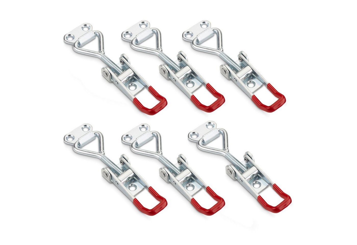 SO-TECH® Kastenriegelschloss Spannverschluss, verstellbarer Schnellspanner, (6-tlg), M5 (Haltekraft 165 kg) Stahl verzinkt von SO-TECH®