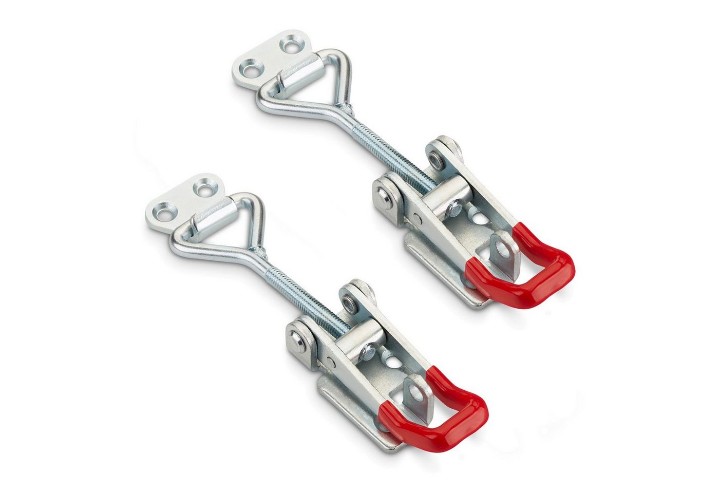 SO-TECH® Kastenriegelschloss Spannverschluss, verstellbarer Schnellspanner, M6 - Haltekraft 220 kg - abschließbar, (2-tlg), M6 (Haltekraft 220 kg, abschließbar) Stahl verzinkt von SO-TECH®
