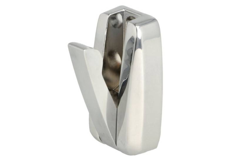 SO-TECH® Kleiderhaken Aufbau-Klapphaken HIPPO BxHxT 25,5 x 50 x 13,5 mm, Garderobenhaken ausgeklappt Tiefe 49 mm, Chrom poliert von SO-TECH®