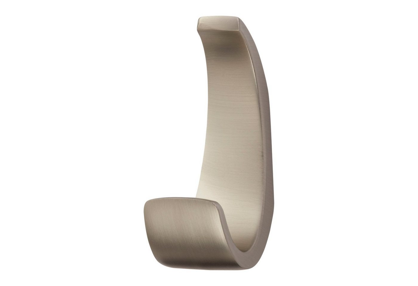 SO-TECH® Kleiderhaken Garderobenhaken VETRINO 6,9 x 2,4 cm, (1-St), Edelstahloptik inklusive Befestigungsschrauben und Dübel von SO-TECH®