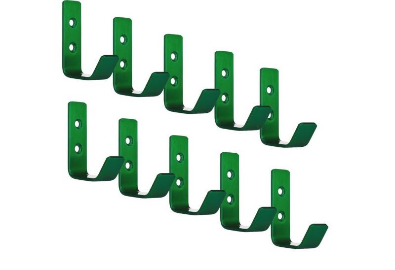 SO-TECH® Kleiderhaken Loxten 60 x 20 x 45 mm oder 142 x 20 x 45 mm Edelstahl, (10-St), verschiedene Farben Garderobenhaken Wandhaken bunt von SO-TECH®