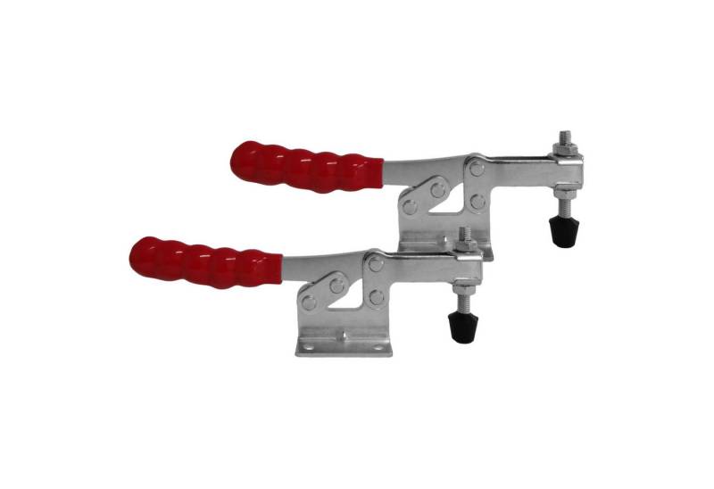 SO-TECH® Klemmen Klemmhalter Kniehebelspanner Schnellspanner Kniehebelklemme, (2-St), Knebelklemme Haltekraft bis zu 227 kg von SO-TECH®