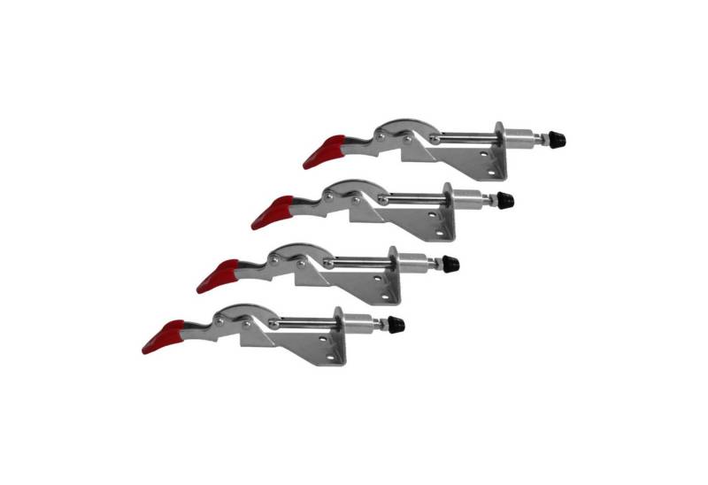 SO-TECH® Klemmen Klemmhalter Kniehebelspanner Schnellspanner Kniehebelklemme, (4-St), Knebelklemme Haltekraft bis zu 90 kg 190° von SO-TECH®