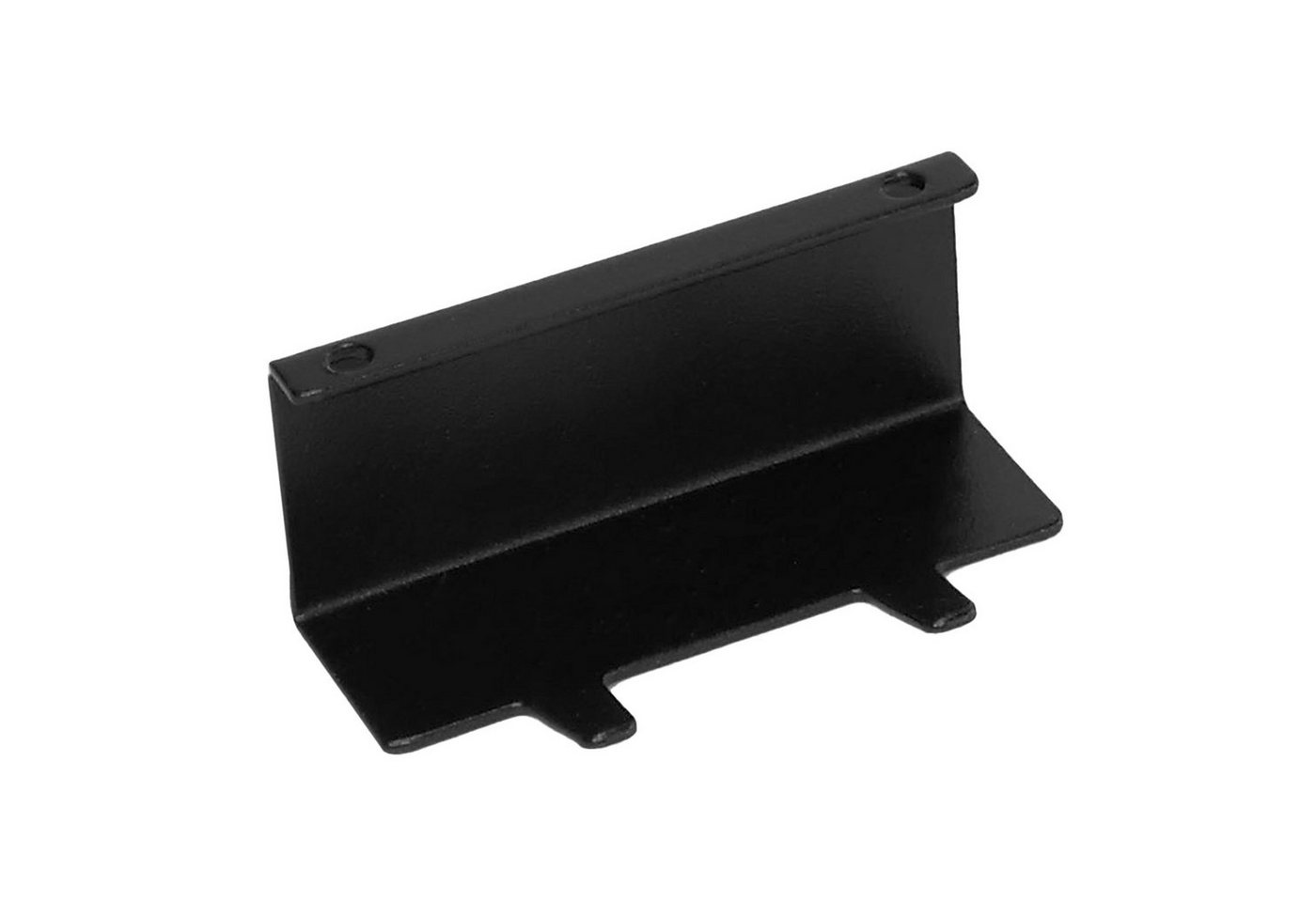 Kesseböhmer Küchenrückwand Relingsystem Linero MosaiQ schwarz modular, (1-tlg), 2er Hakenleiste von Kesseböhmer