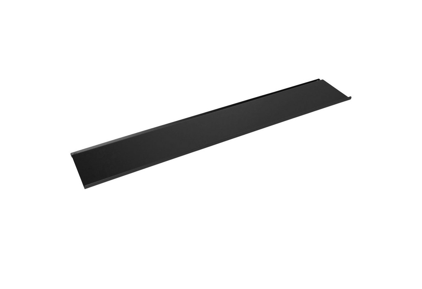 Kesseböhmer Küchenrückwand Relingsystem Linero MosaiQ schwarz modular, (1-tlg), Obere Ablage 'L' 585 mm von Kesseböhmer