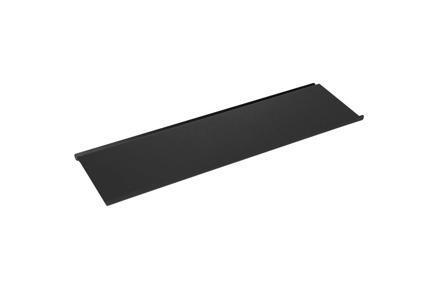 Kesseböhmer Küchenrückwand Relingsystem Linero MosaiQ schwarz modular, (1-tlg), Obere Ablage 'M' 350 mm von Kesseböhmer