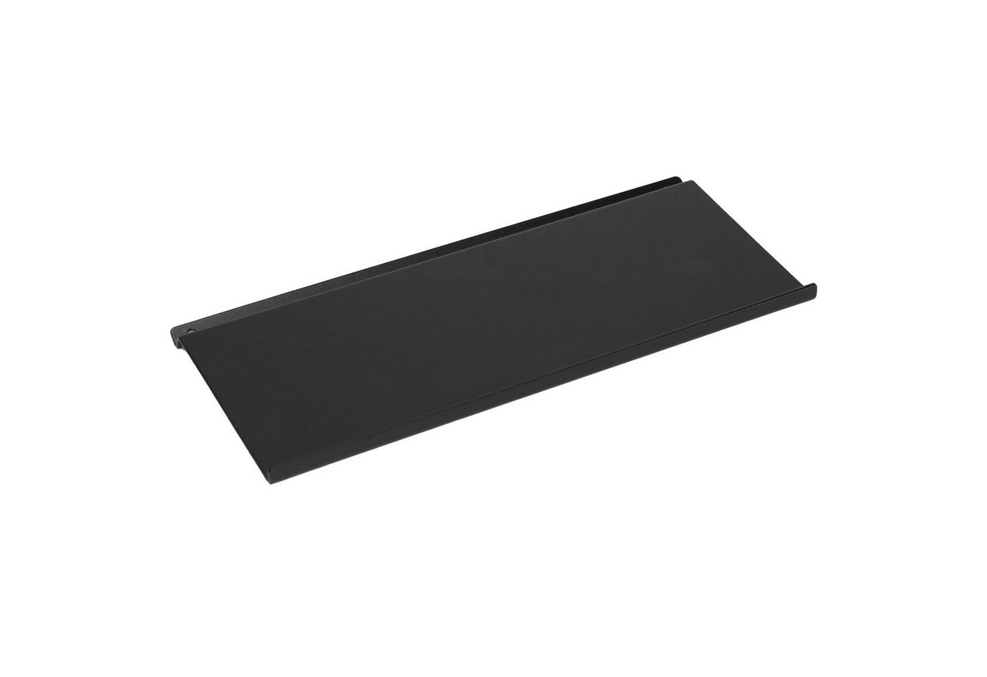 Kesseböhmer Küchenrückwand Relingsystem Linero MosaiQ schwarz modular, (1-tlg), Obere Ablage 'S' 235 mm von Kesseböhmer
