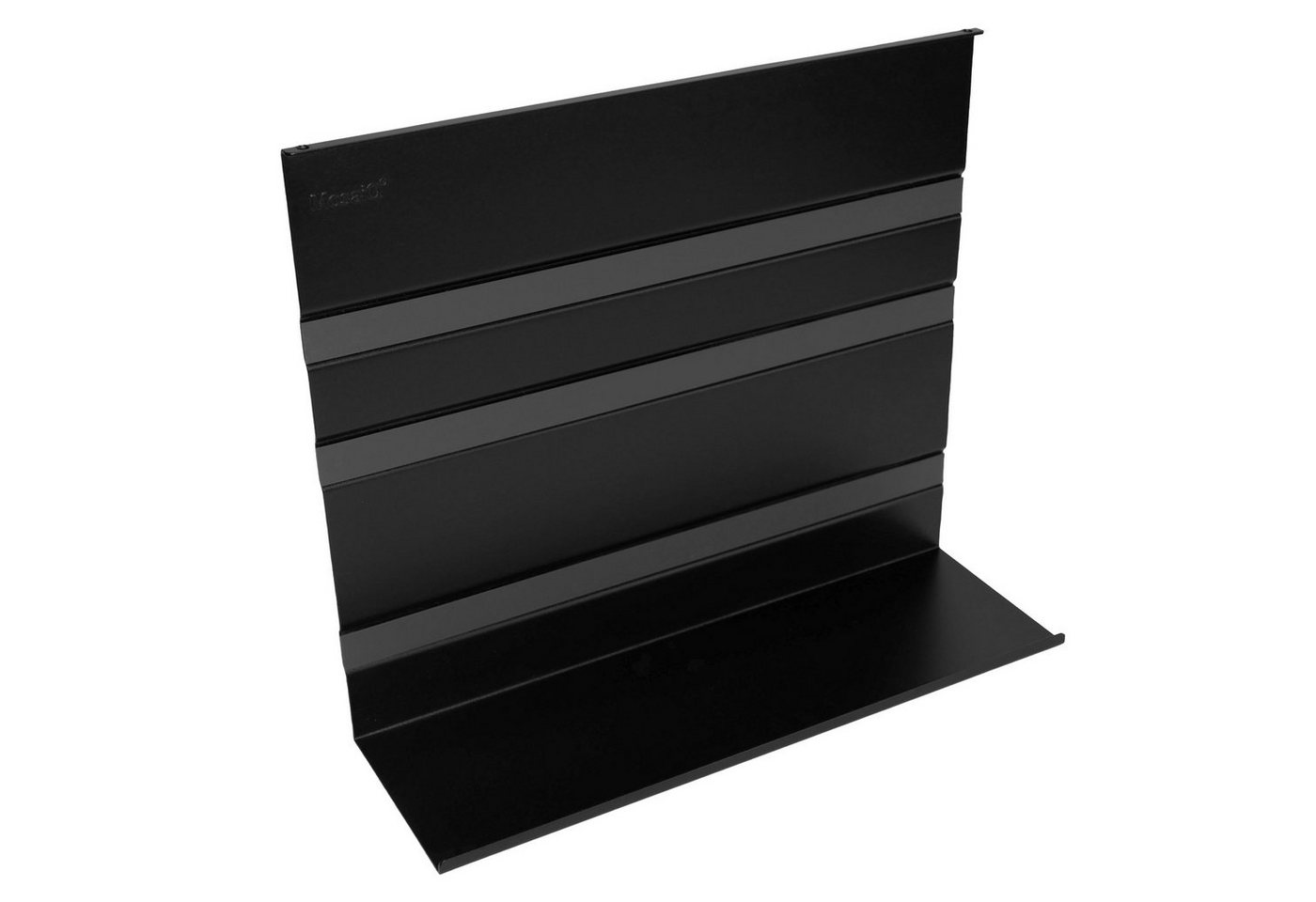 Kesseböhmer Küchenrückwand Relingsystem Linero MosaiQ schwarz modular, (1-tlg), Universalablage 300 mm von Kesseböhmer