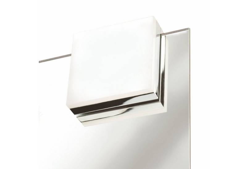 SO-TECH® LED-Leuchte Domus Line Spiegel-Klemmleuchten chrom poliert oder weiß, Klemmleuchte CUBO (75 x 75 mm, 12V, 4.8W) von SO-TECH®