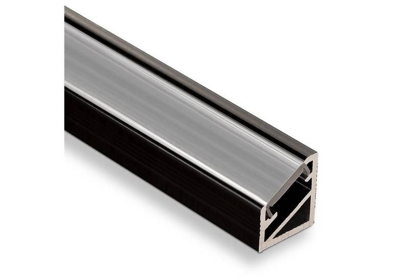 SO-TECH® LED-Stripe-Profil 5 Stück LED-Aluprofil 44, 55, 66 oder 99, Länge 2 m, Abdeckung opal oder klar, versch. Ausführungen von SO-TECH®