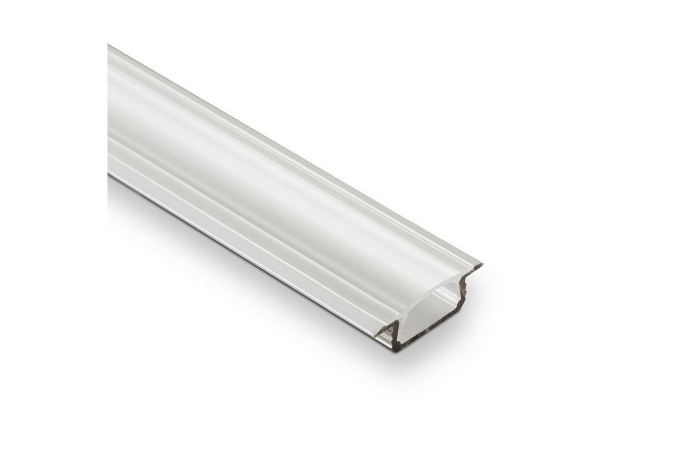 SO-TECH® LED-Stripe-Profil 5 Stück LED-Aluprofil 44, 55, 66 oder 99, Länge 2 m, Abdeckung opal oder klar, versch. Ausführungen von SO-TECH®