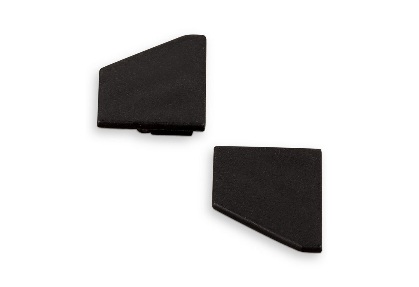 SO-TECH® LED-Stripe-Profil Endkappenset für Led Eck - Profil-66 schwarz von SO-TECH®