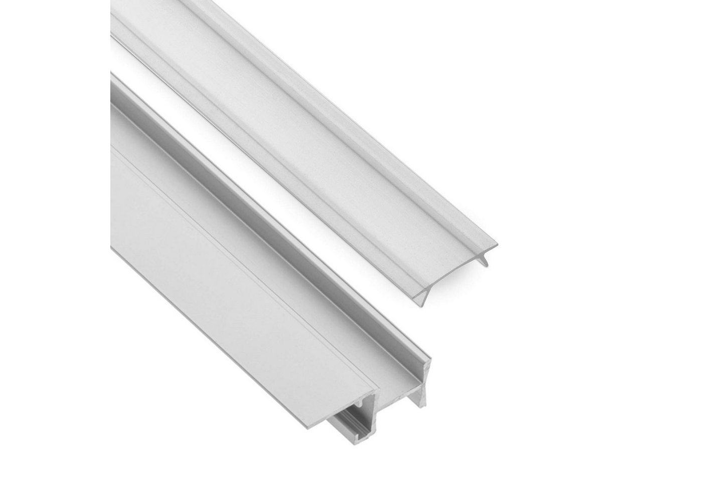 SO-TECH® LED-Stripe-Profil LED-Aluprofil 49 Glaskantenprofil Glaskantenbeleuchtung von SO-TECH®