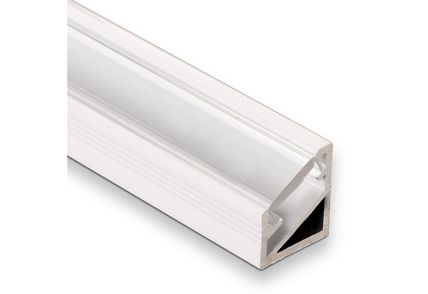 SO-TECH® LED-Stripe-Profil 10 Stück LED-Aluprofil 44 oder 55, Länge je 2 m, Abdeckung opal oder klar, versch. Ausführungen von SO-TECH®