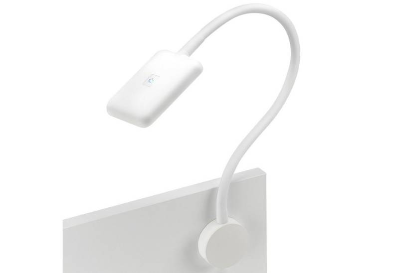 SO-TECH® LED Unterbauleuchte JUNKER Lighting LED Bettleuchte / Leseleuchte FIORE, mit flexiblem Leuchtenarm, 2x USB Anschlüssen und Touchsensor von SO-TECH®