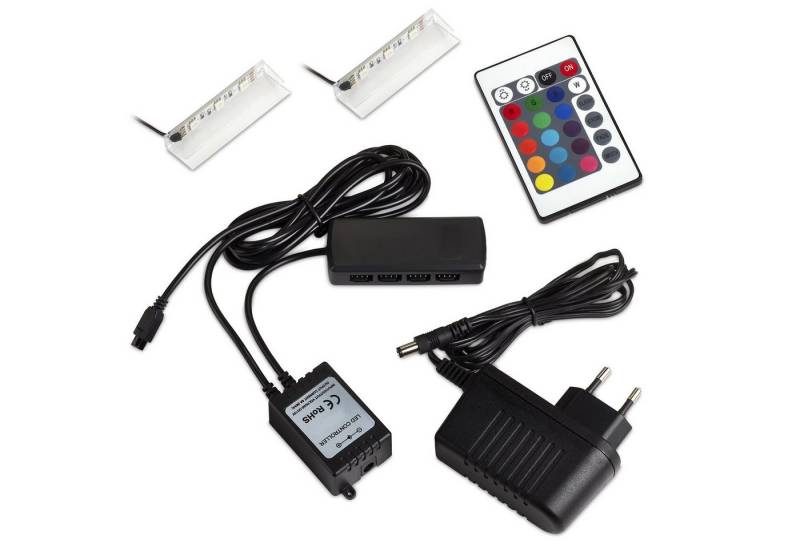 SO-TECH® LED Unterbauleuchte RGB-LED Farbwechsel Glasbodenbeleuchtung von SO-TECH®