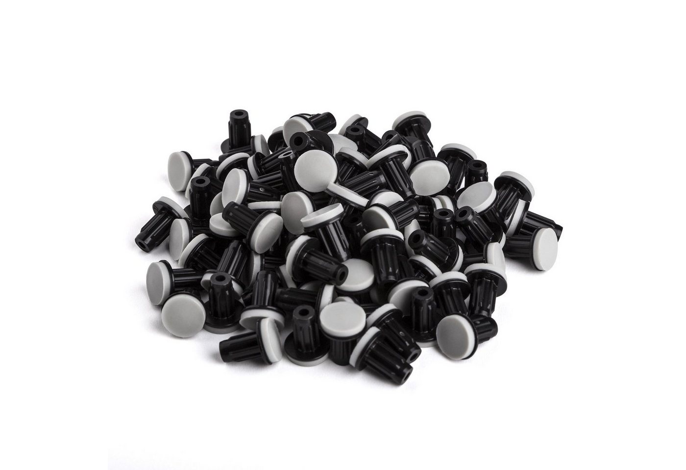 SO-TECH® Möbelbeschlag 100 x Türpuffer Möbelpuffer Ø 8 mm für Bohrloch-Ø 5 mm (1000 St) von SO-TECH®