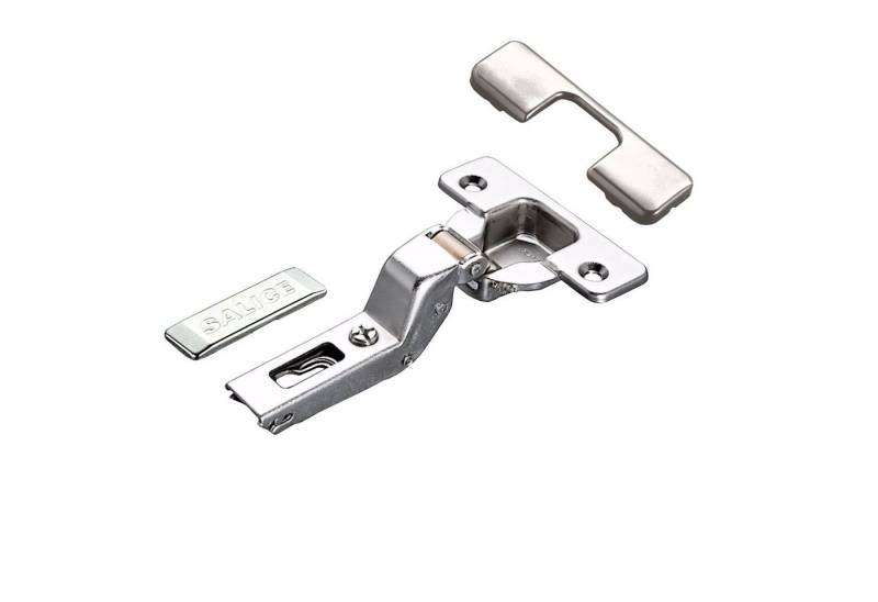Salice Möbelbeschlag 2 Stück Salice Topfband Serie 200 S200 110° (2 St), Bohrbild T45 Nickel matt MPL EXZ H6 Schrankscharnier von Salice