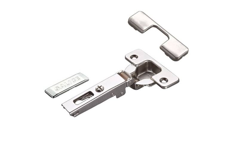 Salice Möbelbeschlag 2 Stück Salice Topfband Serie 200 S200 110° (2 St), Bohrbild T52 Nickel matt MPL Linear H3 Schrankscharnier von Salice