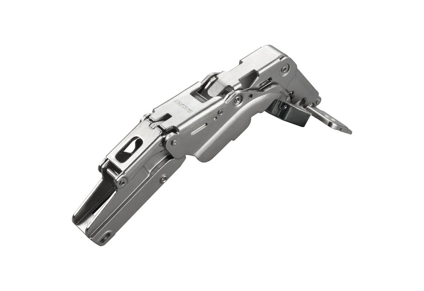 Salice Möbelbeschlag 2 Stück Salice Topfband Serie 200 S200 155° (2 St), Bohrbild T45 Nickel matt MPL Linear H6 Schrankscharnier von Salice