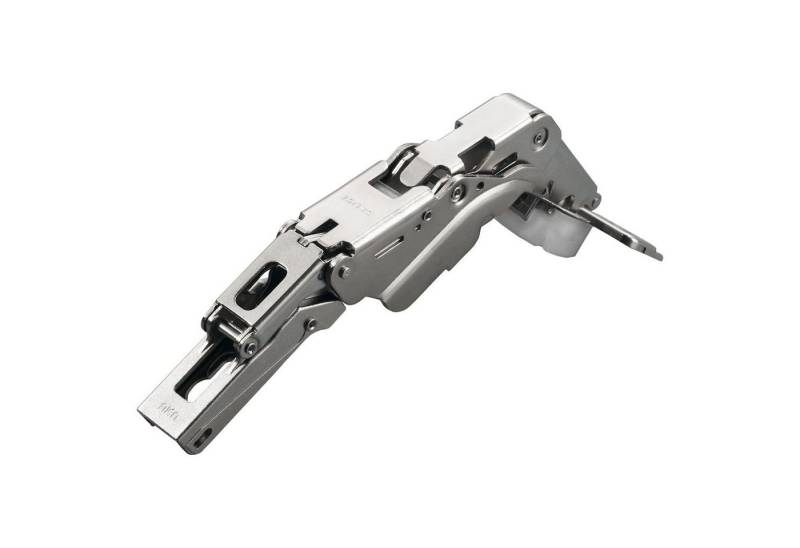 Salice Möbelbeschlag 2 Stück Salice Topfband Serie 200 S200 Dämpfung 155° (2 St), Bohrbild T45 Nickel matt MPL Langloch H3 Schrankscharnier von Salice