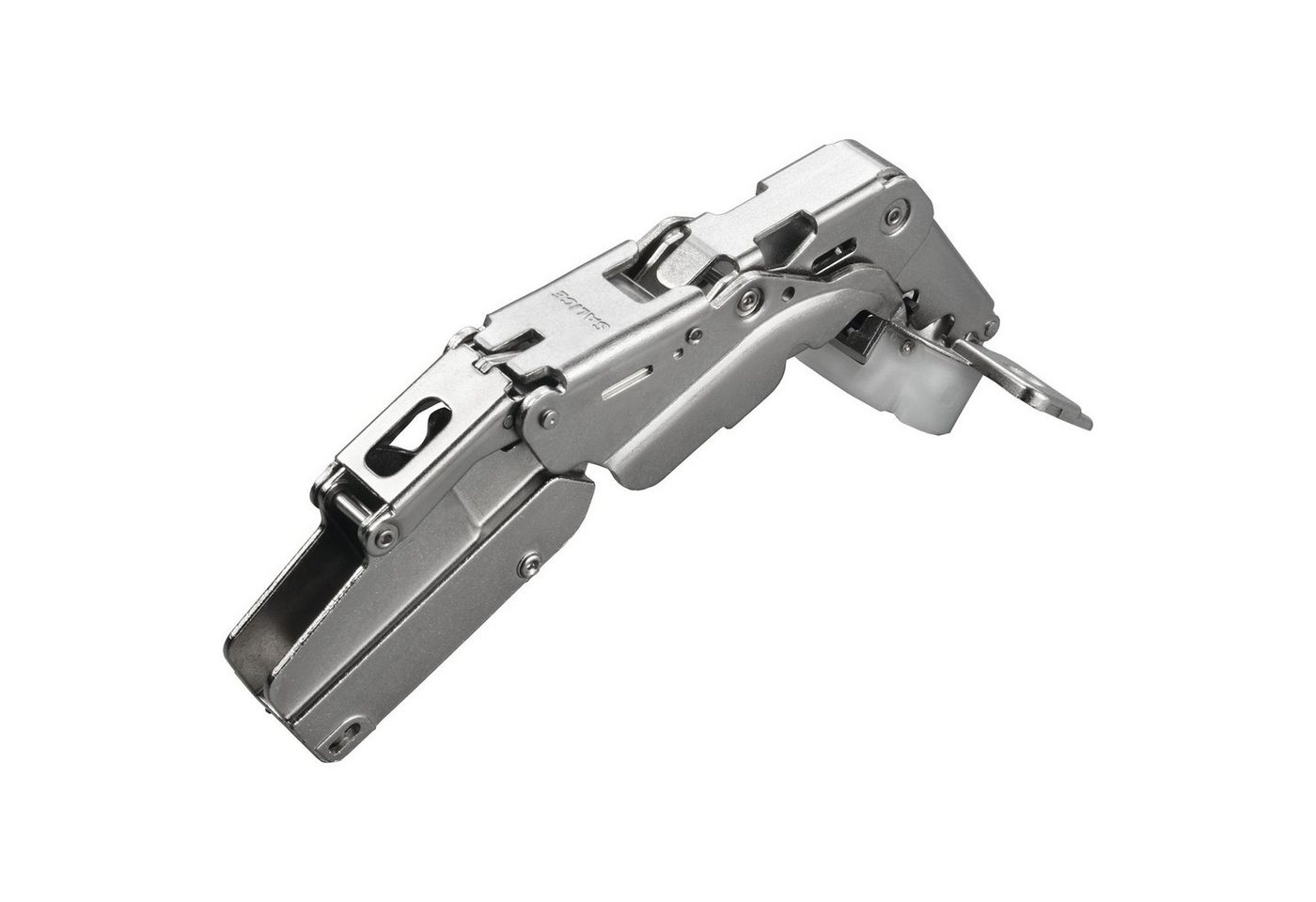 Salice Möbelbeschlag 2 x Salice Topfband S200 155° gedämpft (2 St), Bohrbild T52 Nickel matt MPL Linear H6 von Salice