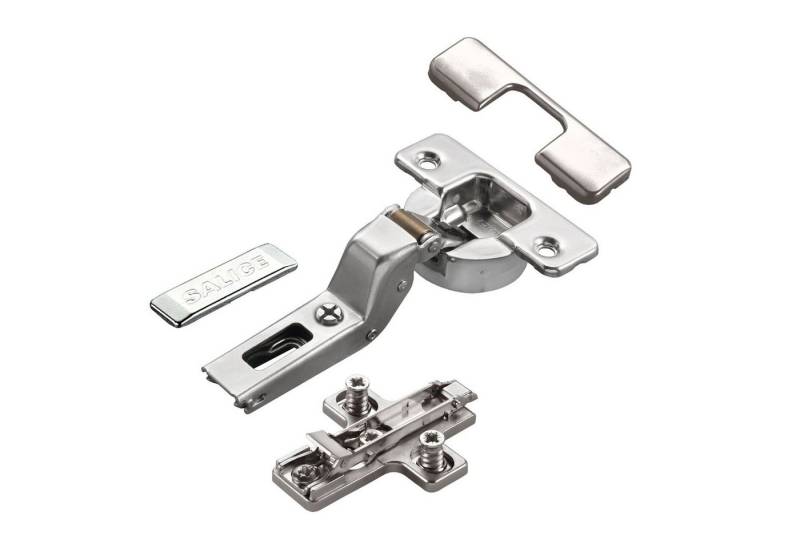 Salice Möbelbeschlag 2 x Salice Topfband S700 110° Bohrbild T45 Nickel matt MPL EXZ H6 (2 St) von Salice