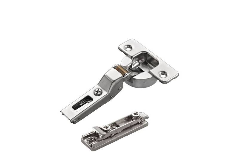 Salice Möbelbeschlag 2 x Salice Topfband S700 110° Bohrbild T45 Nickel matt MPL Linear H6 (2 St) von Salice