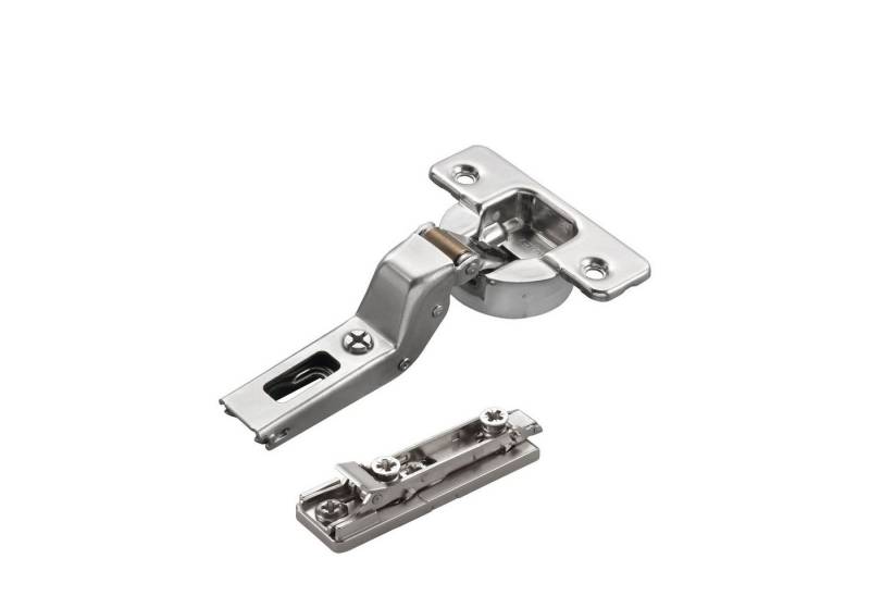Salice Möbelbeschlag 2 x Salice Topfband S700 110° Bohrbild T45 Nickel matt MPL Linear H6 (2 St) von Salice
