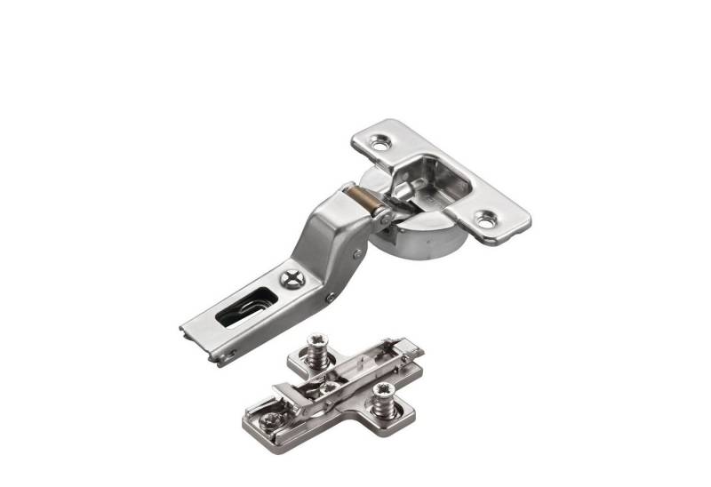 Salice Möbelbeschlag 2 x Salice Topfband S700 110° Bohrbild T52 Nickel matt MPL EXZ H3 (2 St) von Salice