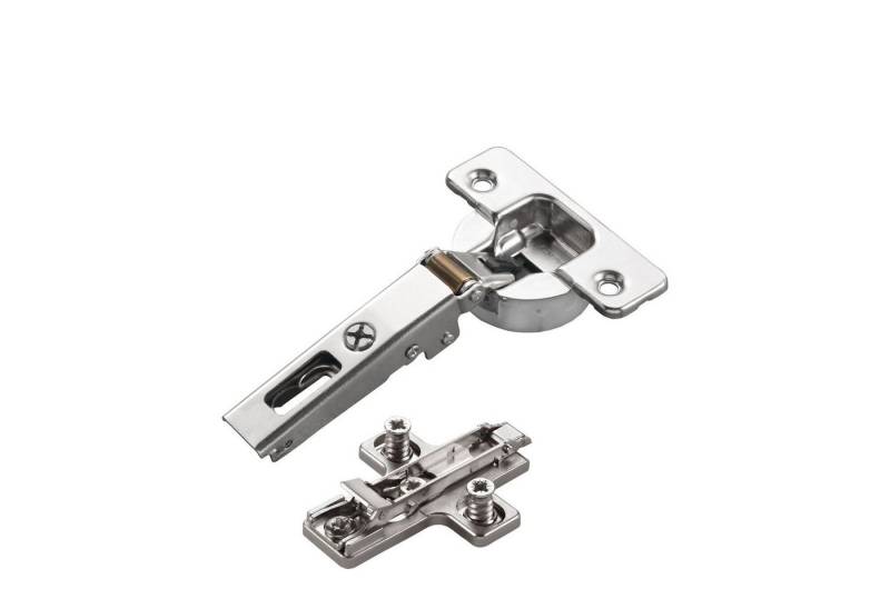 Salice Möbelbeschlag 2 x Salice Topfband S700 110° Bohrbild T52 Nickel matt MPL EXZ H3 (2 St) von Salice