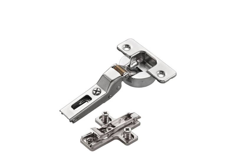 Salice Möbelbeschlag 2 x Salice Topfband S700 110° Bohrbild T52 Nickel matt MPL EXZ H6 (2 St) von Salice