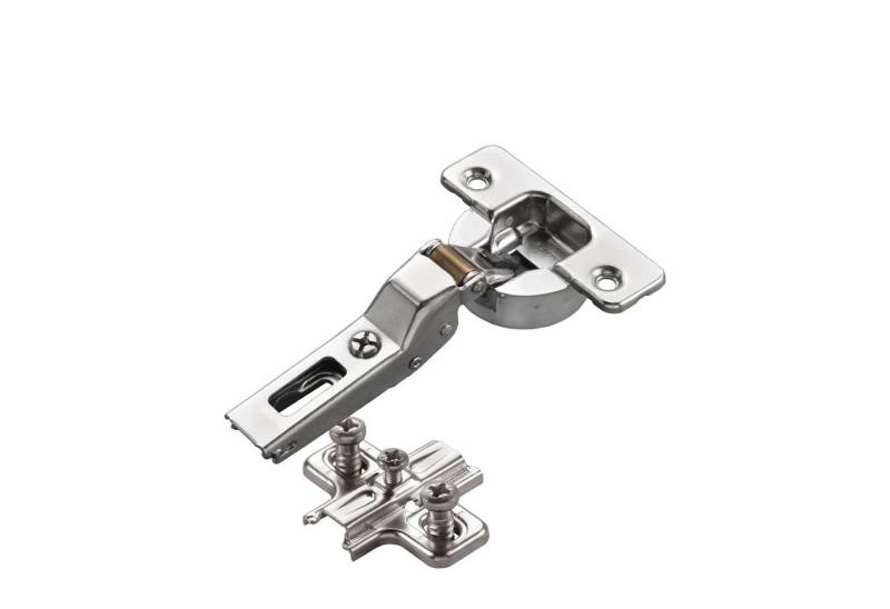 Salice Möbelbeschlag 2 x Salice Topfband S700 110° Bohrbild T52 Nickel matt MPL Langl. H3 (2 St) von Salice
