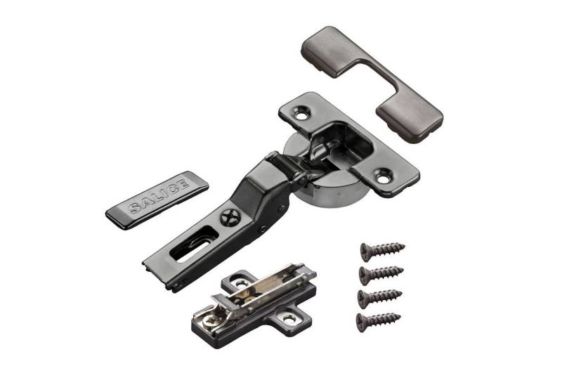Salice Möbelbeschlag 2 x Salice Topfband S700 110° T48 Titanium anthrazit MPL Langl. H3 (2 St) von Salice