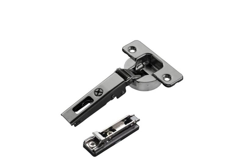 Salice Möbelbeschlag 2 x Salice Topfband S700 110° T48 Titanium anthrazit MPL Linear H3 (2 St) von Salice