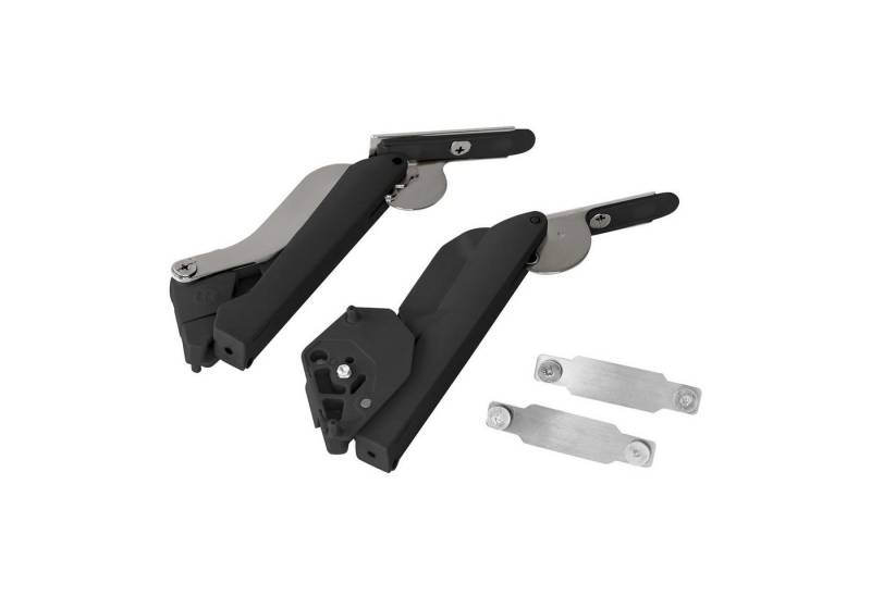 Kesseböhmer Möbelbeschlag Klappenbeschlag FREEspace für Klappenhöhe 225 - 650 mm (1 St), Typ D, anthrazit für Klappengewicht von 2,2 bis 9,3 kg von Kesseböhmer