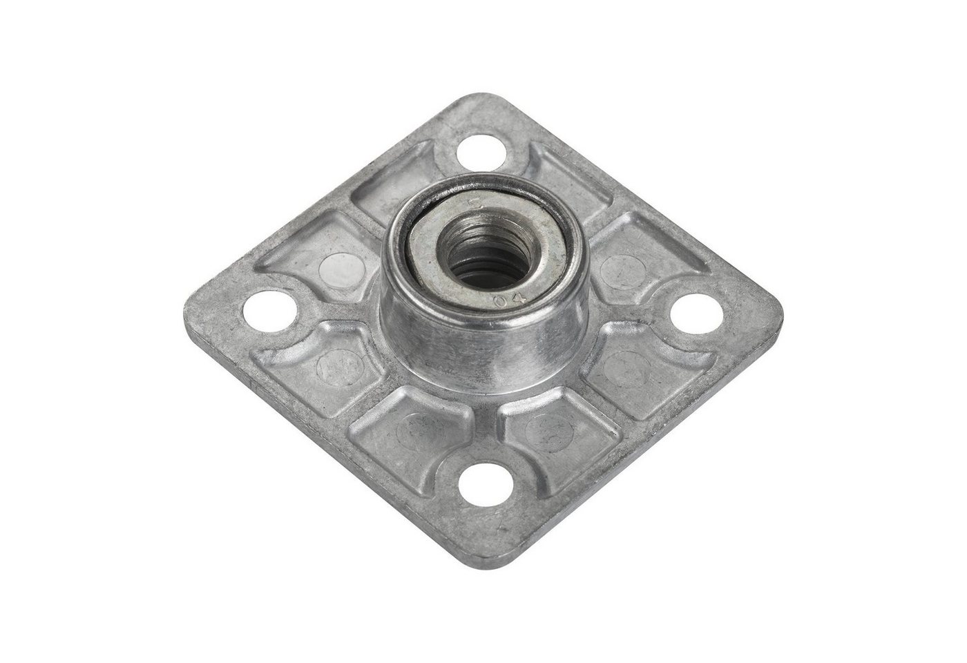 SO-TECH® Möbelbeschlag Tischbeinverbinder Tischbeinbeschlag KEA Möbelfußverbinder (2 St), Tischbeinverbinder eckig 47,5x47,5mm für M10-Gewindeschraube von SO-TECH®