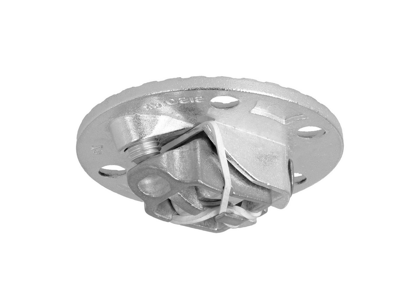 SO-TECH® Möbelbeschlag Tischbeinverbinder WEKA speziell für eckige Tischbeine (4 St), passend für Möbelfüße ab 60 x 60 mm von SO-TECH®