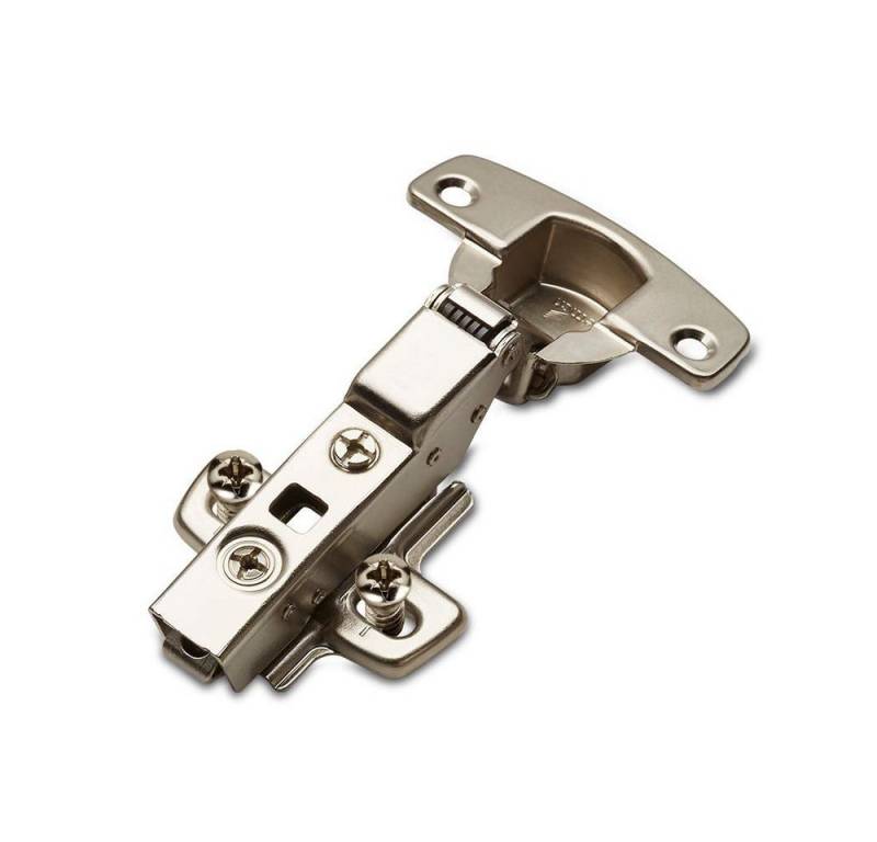 Hettich Möbelbeschlag Topfband SENSYS 8645i T52 110° mit integriertem Dämpfer (1 St), Montageplatte inkl. Schrauben, Mittelanschlag von HETTICH von Hettich