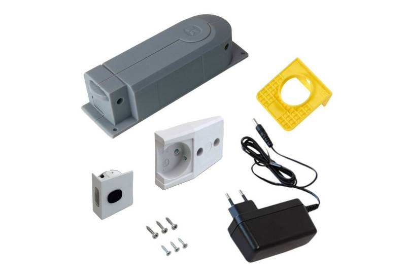 Kesseböhmer Möbelbeschlag elektronische Öffnungsunterstützung eTouch+ DISPENSA VVS-x (1 St), CONVOY Centro / Premio Apothekerauszüge von Kesseböhmer