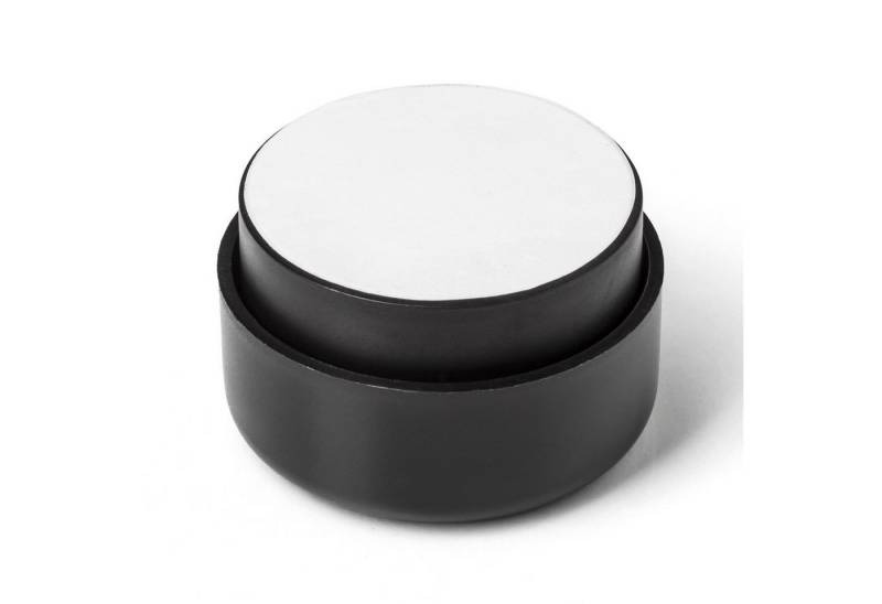 SO-TECH® Möbelfuß GOLF Sofafuss mit Bodengleitern - höhenverstellbar, (8-St), 8 Stück im Set - schwarz - zum Kleben oder Anschrauben von SO-TECH®