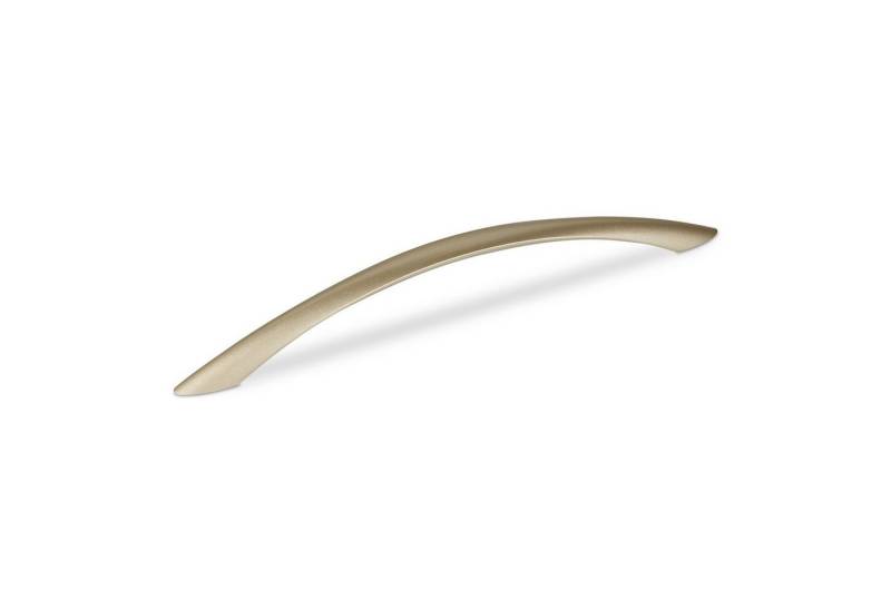 SO-TECH® Möbelgriff Bogengriff SW31 BA 192 mm Edelstahloptik matt, Griff Schrankgriff Schubladengriff - incl. Schrauben von SO-TECH®