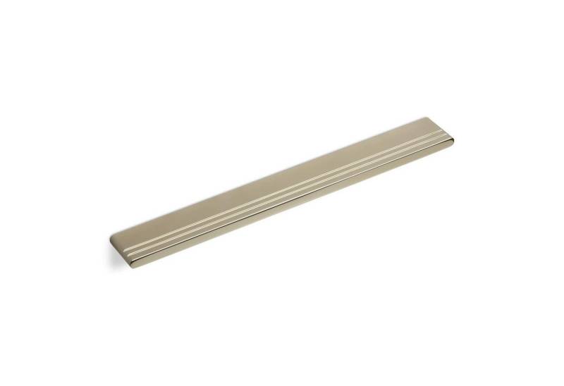 SO-TECH® Möbelgriff Griffleiste Griff WE46 BA 128/160/192 mm Länge 244 mm, Edelstahloptik incl. Schrauben von SO-TECH®